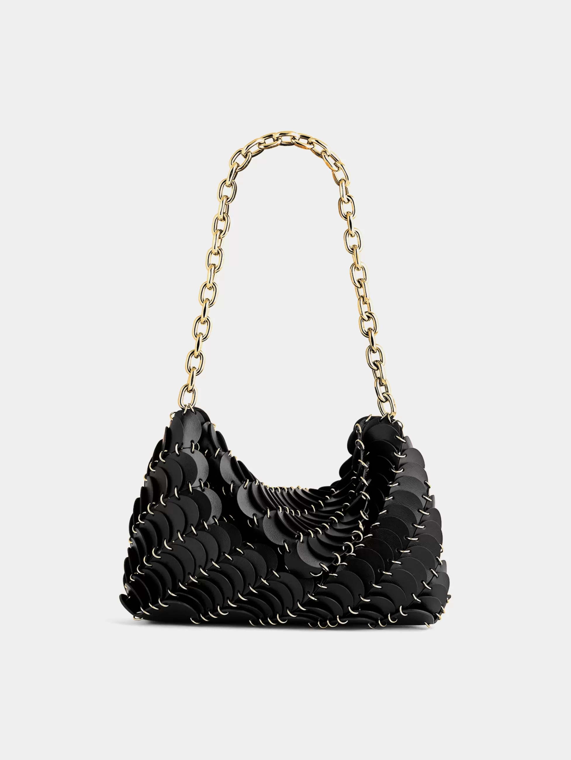 Rabanne Les Sacs Paco En Cuir | Sacs Porté Épaule^Black Paco clutch Bag