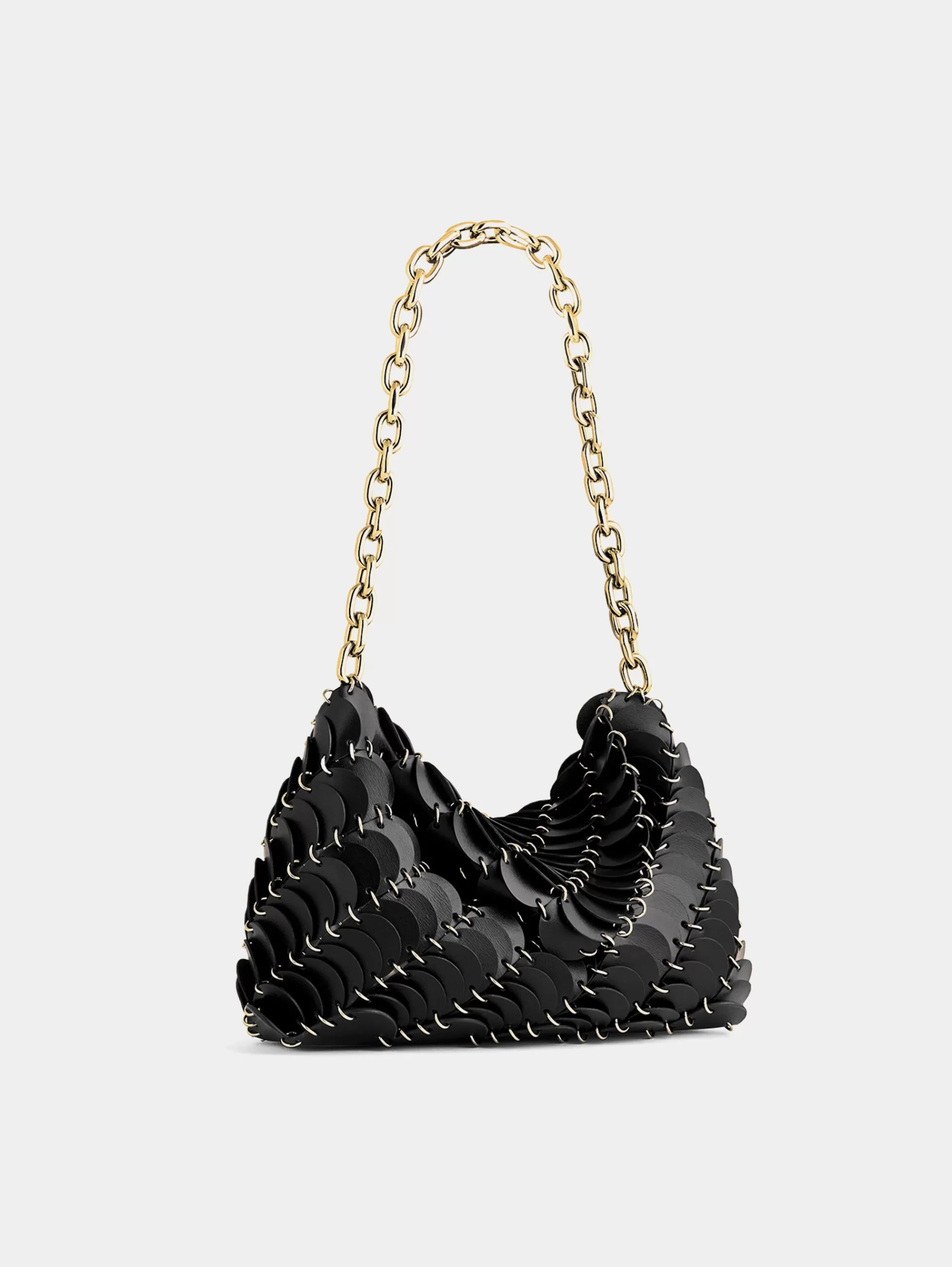 Rabanne Les Sacs Paco En Cuir | Sacs Porté Épaule^Black Paco clutch Bag