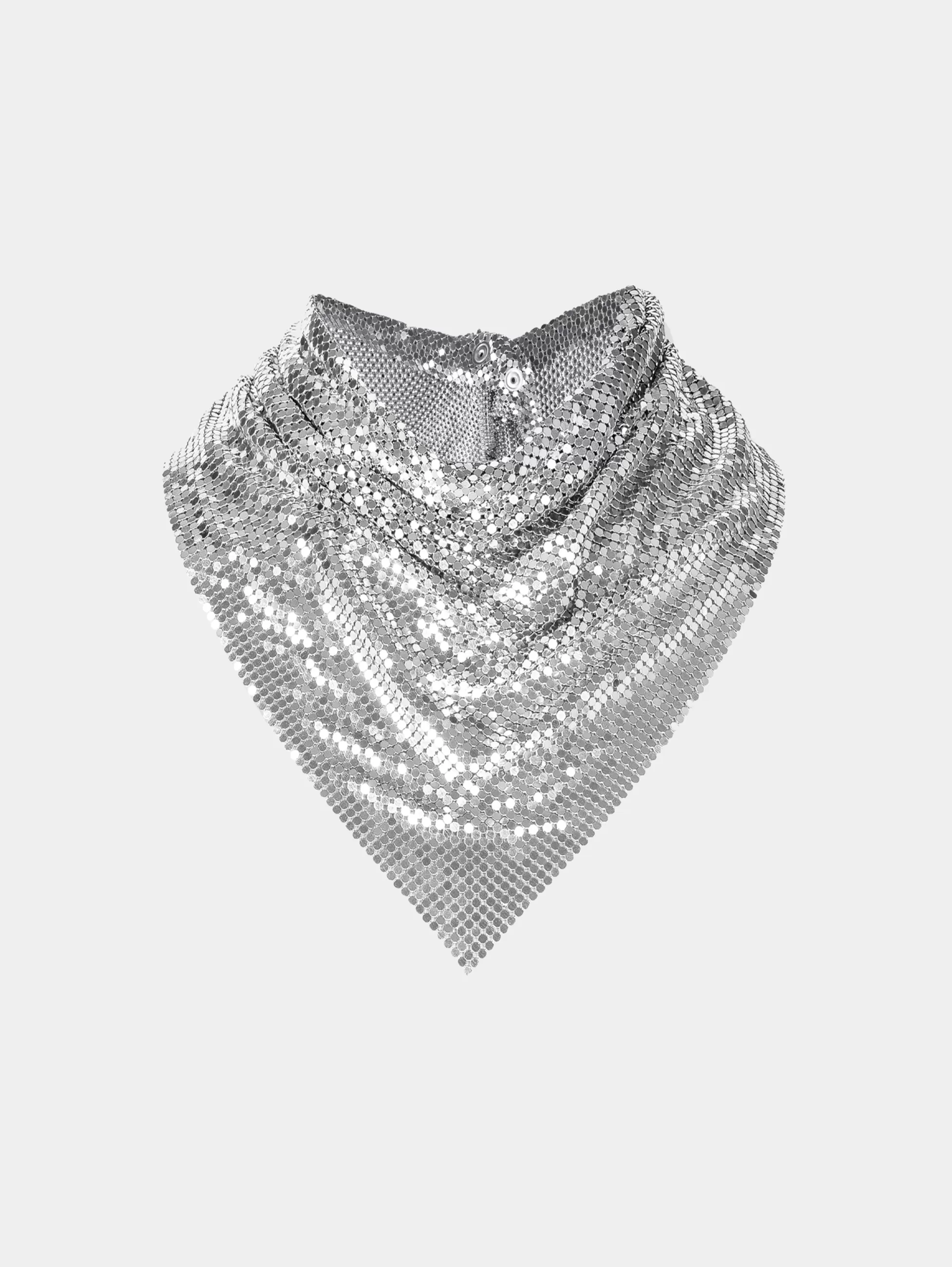 Rabanne Petits Cadeaux | Echarpes^Foulard en Pixel argent