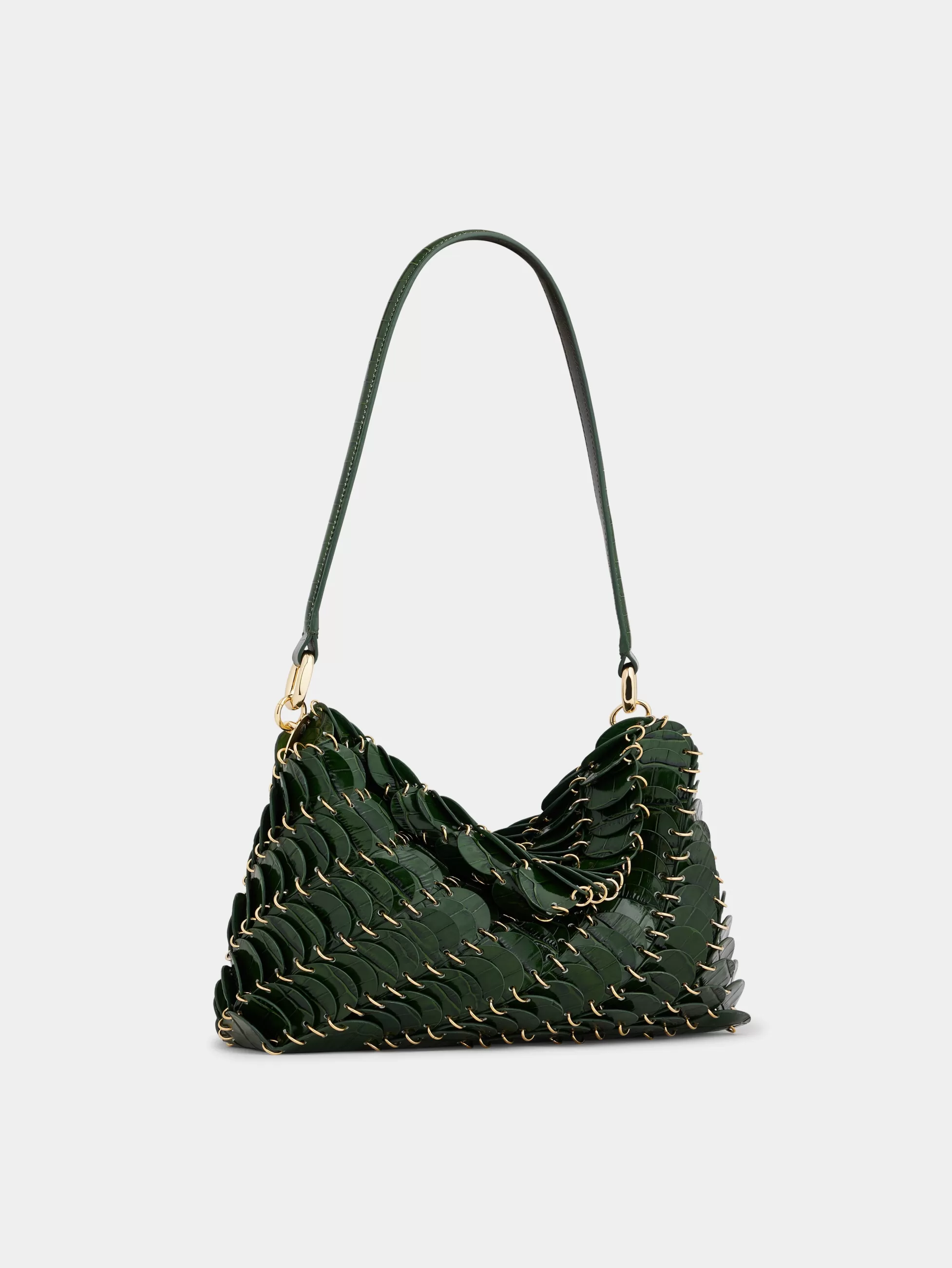 Rabanne Les Sacs Paco En Cuir | Sélection De Soirée^GREEN PACO LEATHER BAG