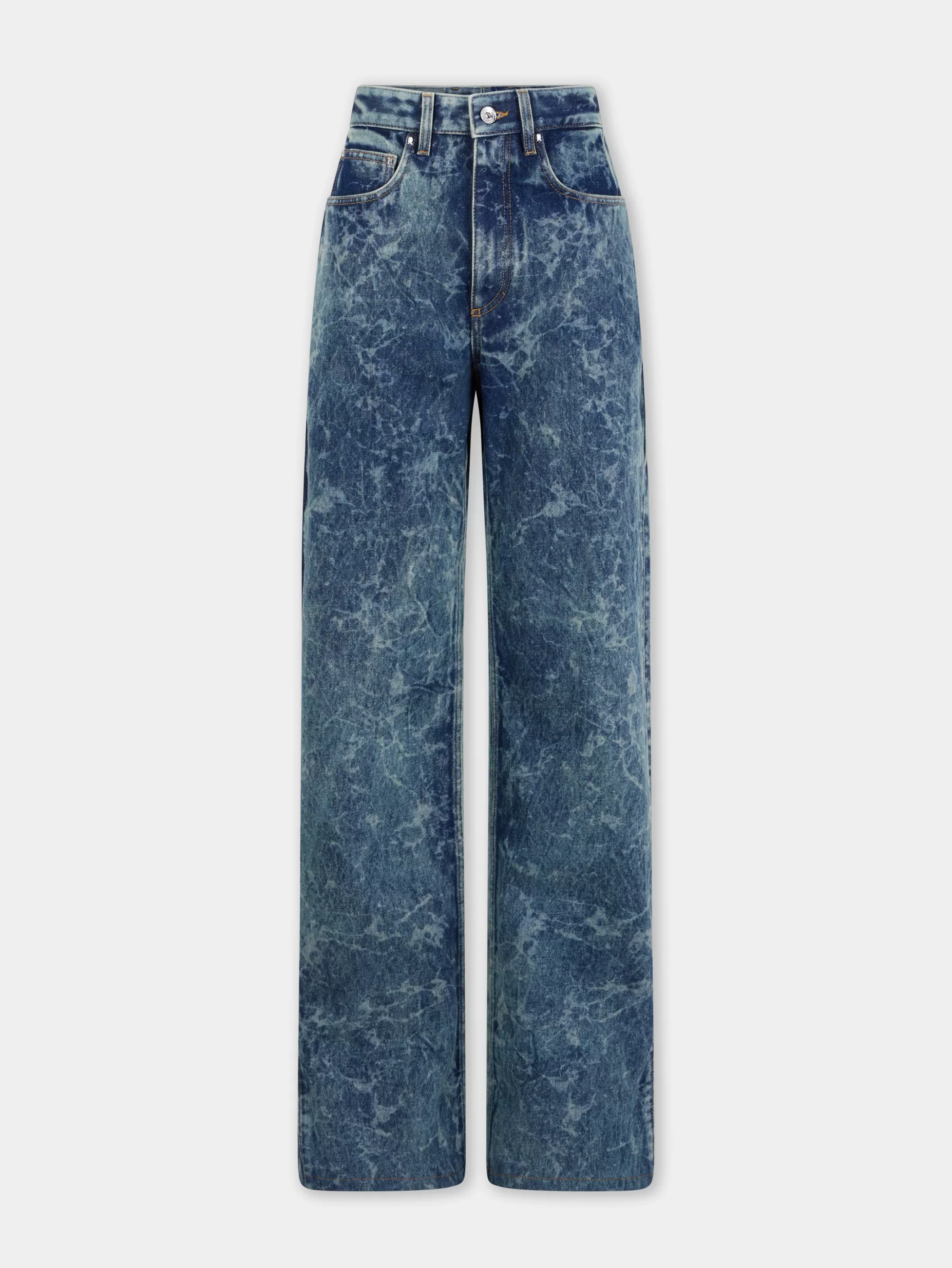 Rabanne Denim | Pantalons^JEAN LARGE EN DENIM DELAVÉ