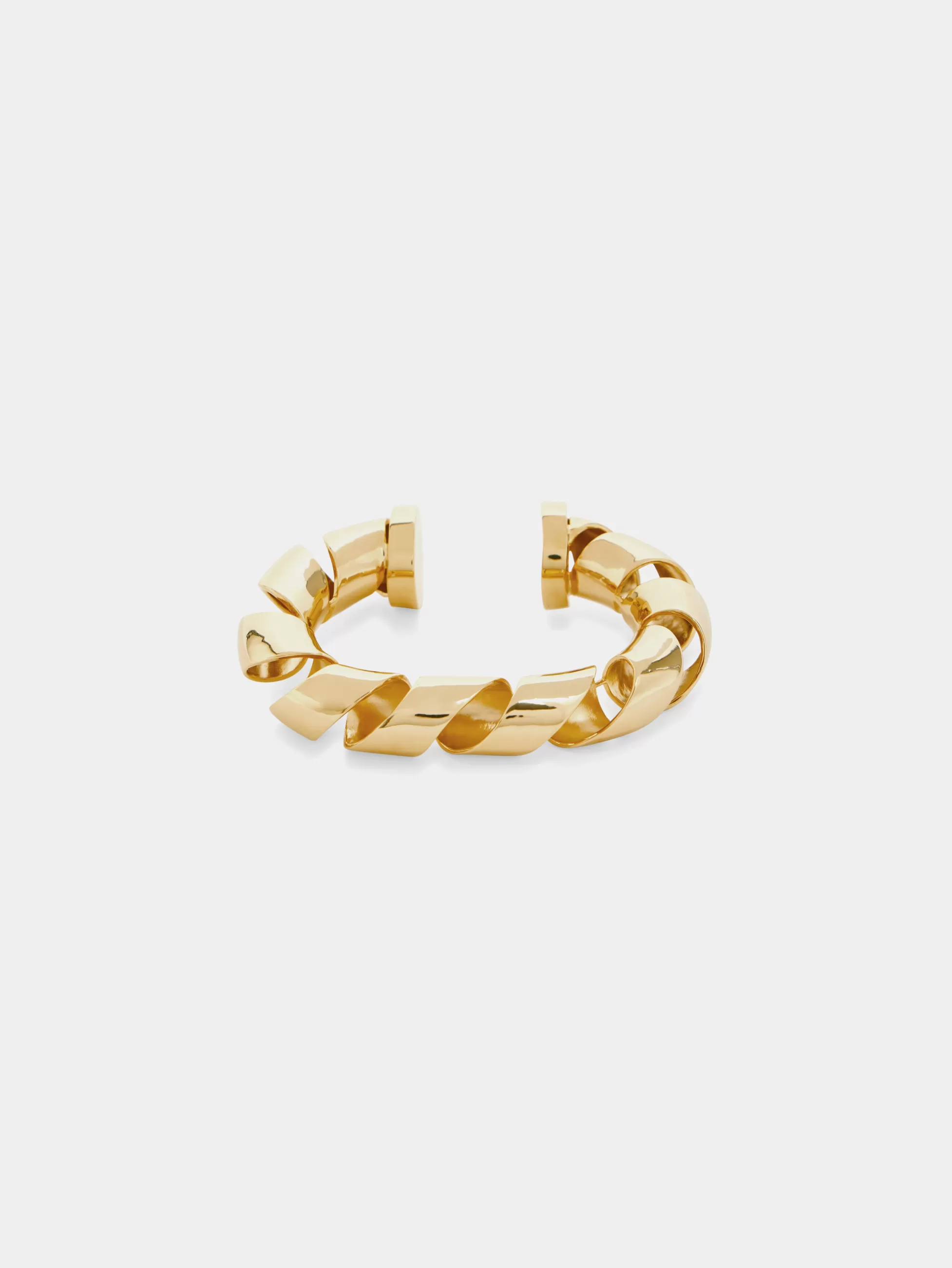 Rabanne Bracelets^Manchette XL link twist dorée