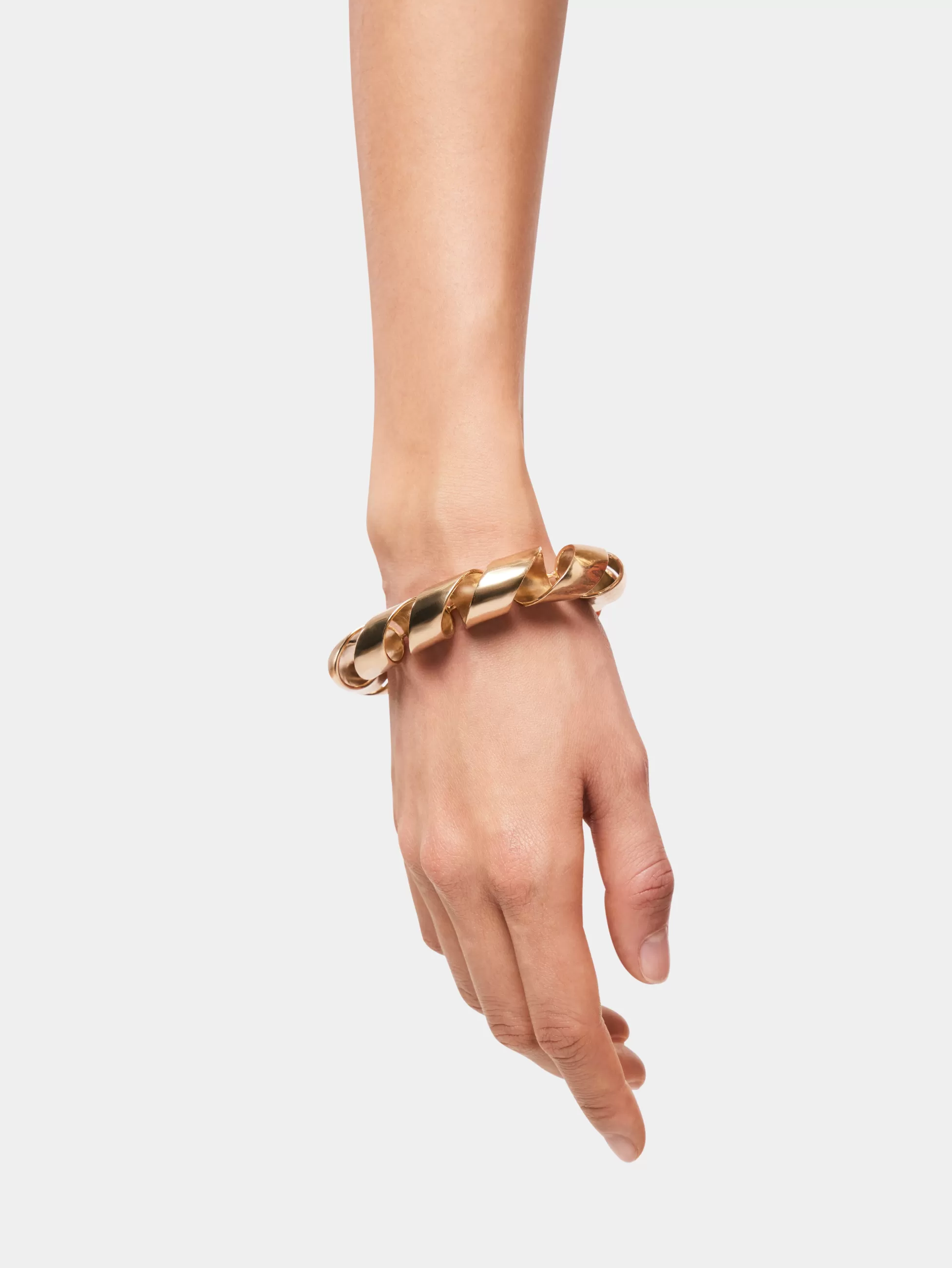 Rabanne Bracelets^Manchette XL link twist dorée