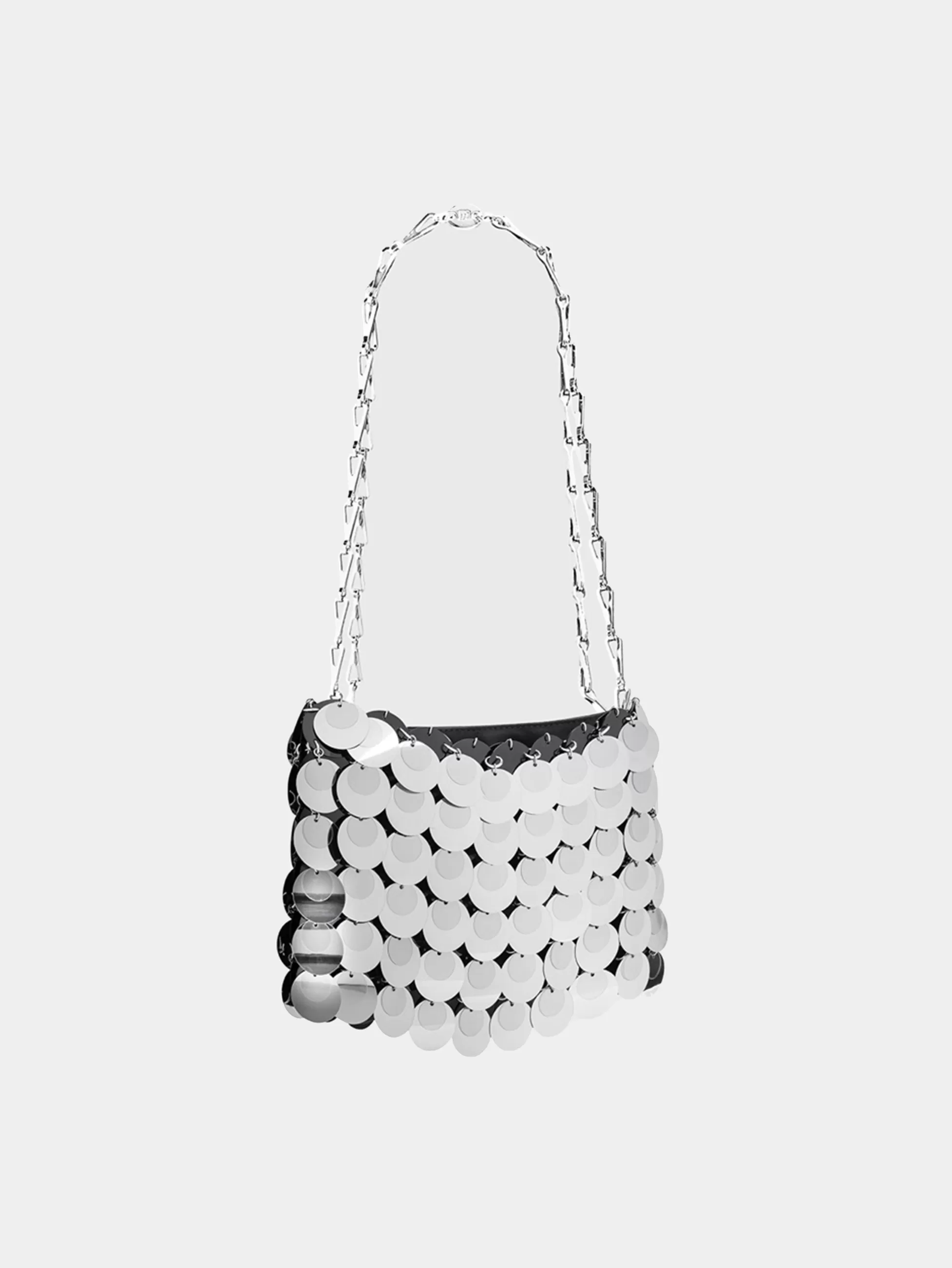 Rabanne Sélection De Soirée | Sacs De Soirée^Sac pastilles sparkle Argent